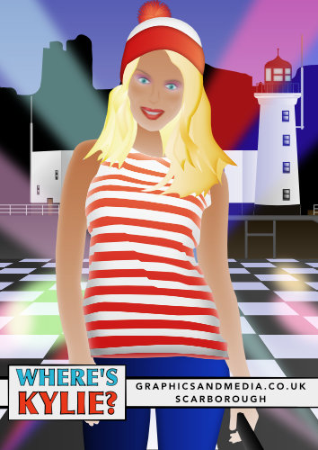 Kylie Minogue Scarborough Web Design Graphic Design Illustration