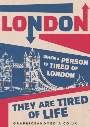 Tower Bridge London Digital Design illustration animation and interactive creative content in Soho The West End